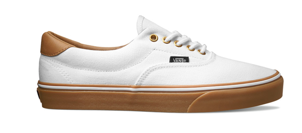 Era 59 True White:Classic Gum chaussures skate vans